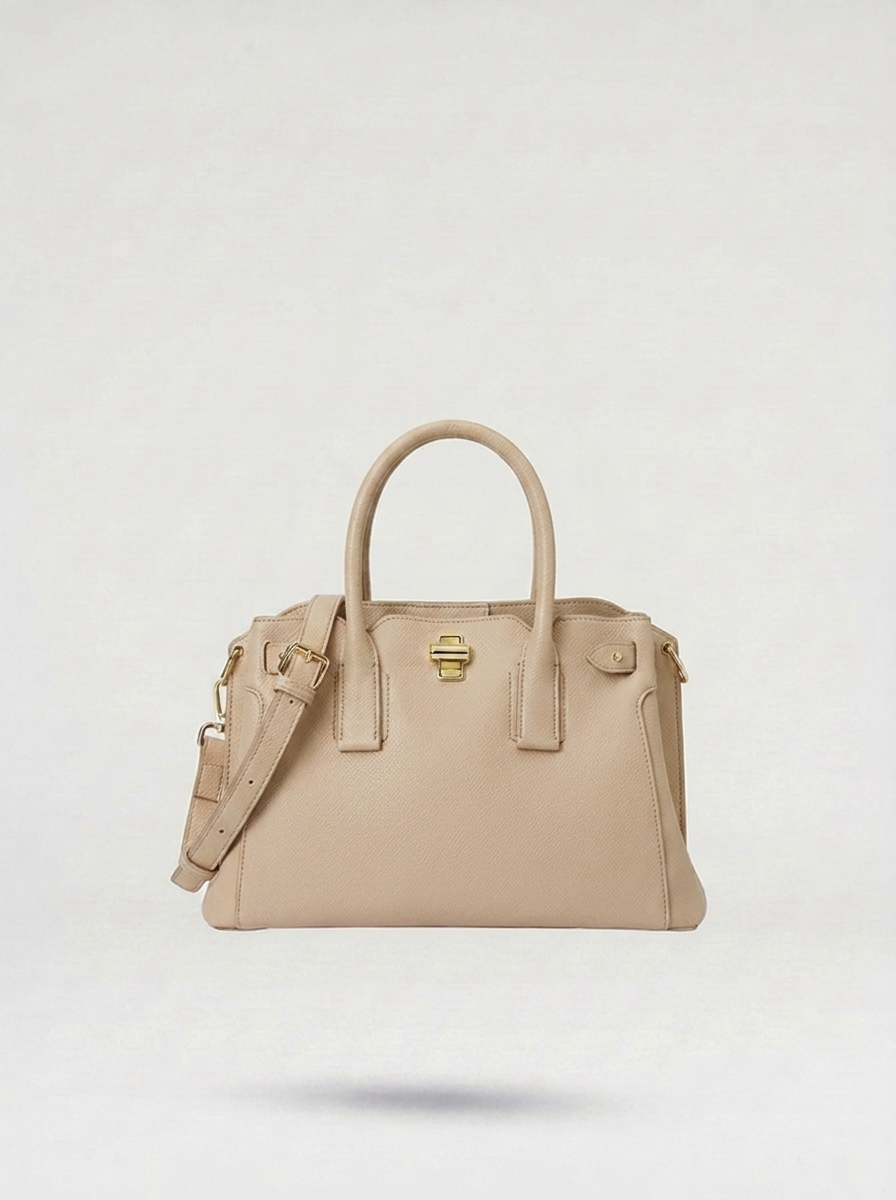 Medium Top Handle Bag – Structured Everyday Handbag