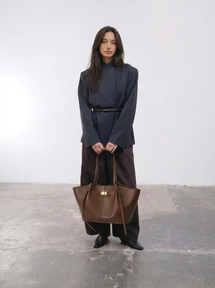 Mila Long Strap Tote Bag