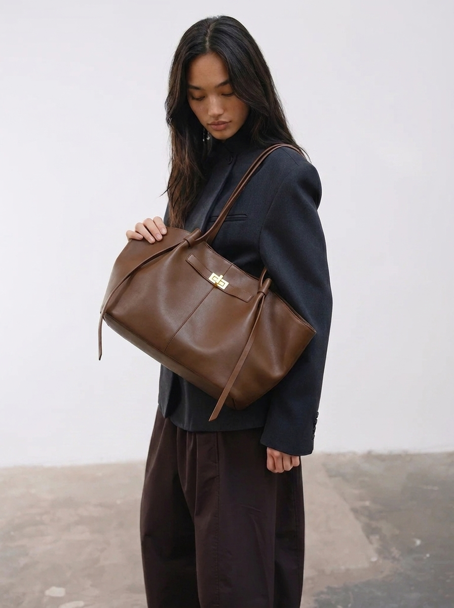 Mila Long Strap Tote Bag