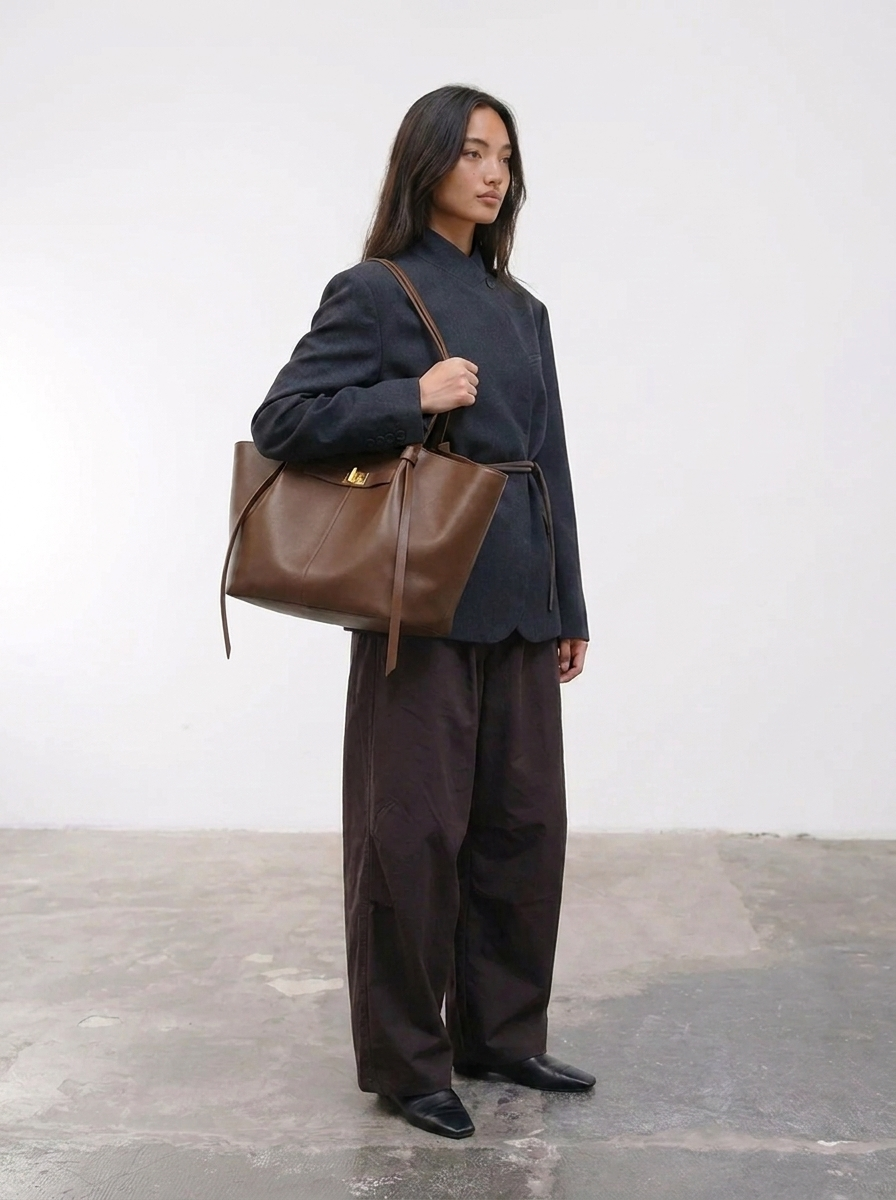 Mila Long Strap Tote Bag