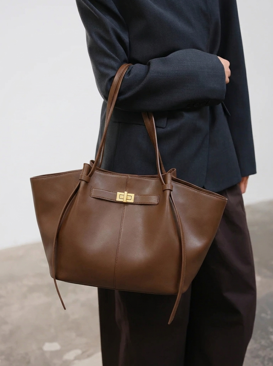Mila Long Strap Tote Bag