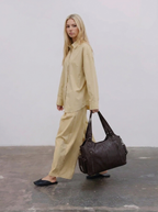 Medium Zip Shoulder Bag