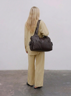 Medium Zip Shoulder Bag