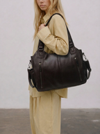 Medium Zip Shoulder Bag