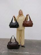 Medium Zip Shoulder Bag