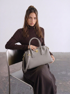 Medium Top Handle Bag – Structured Everyday Handbag