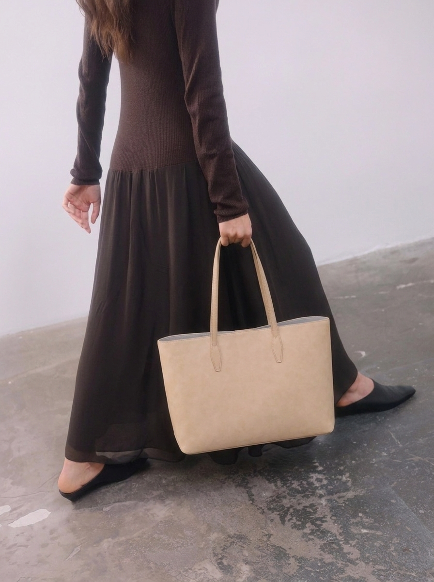 Large Minimalist Tote Bag