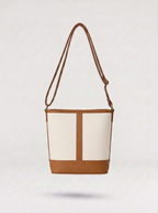 Cara Two-Tone Bucket Bag
