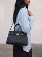 Ava Structured Top Handle Bag