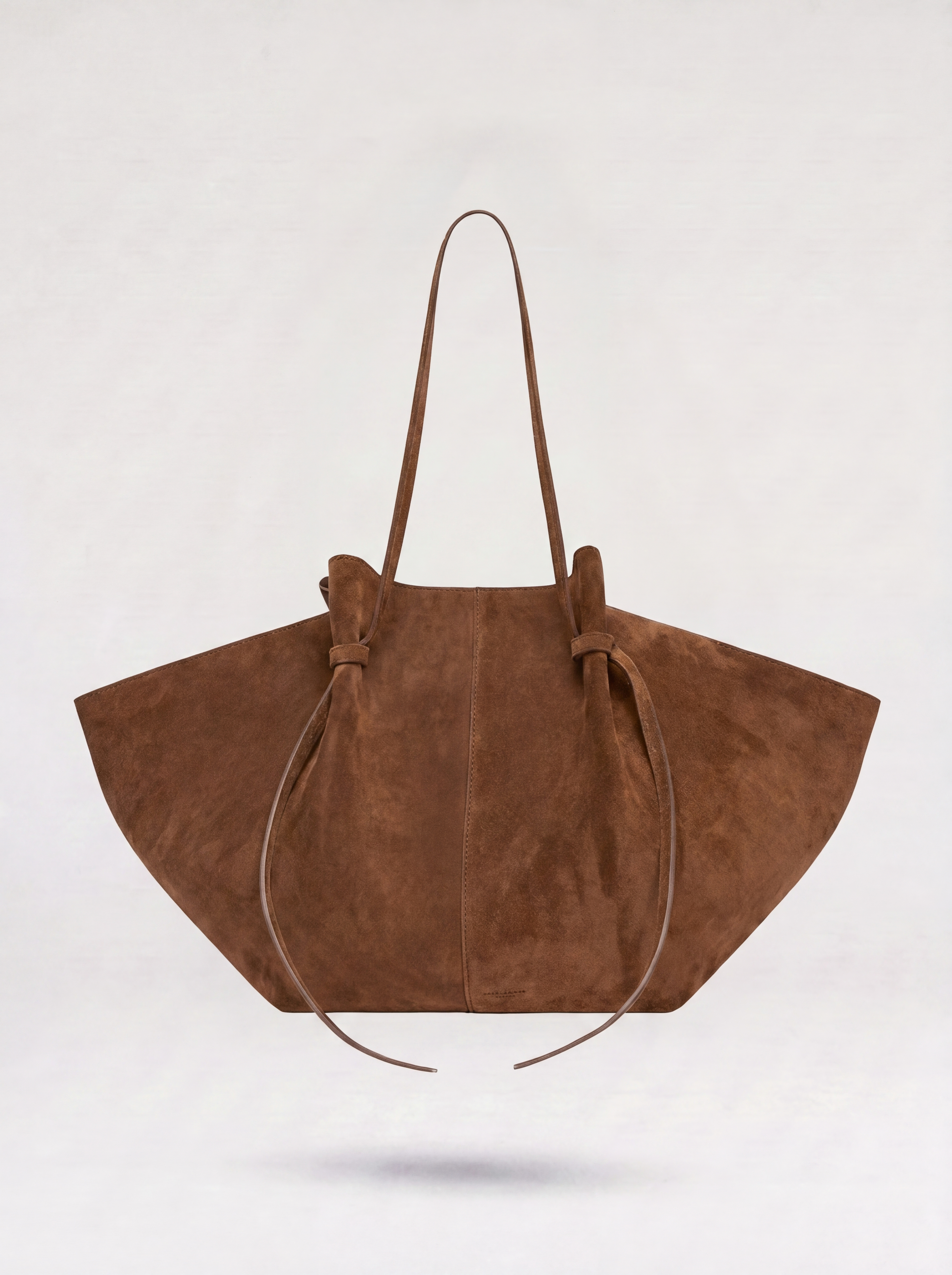 Raya Suede Knotted Tote Bag