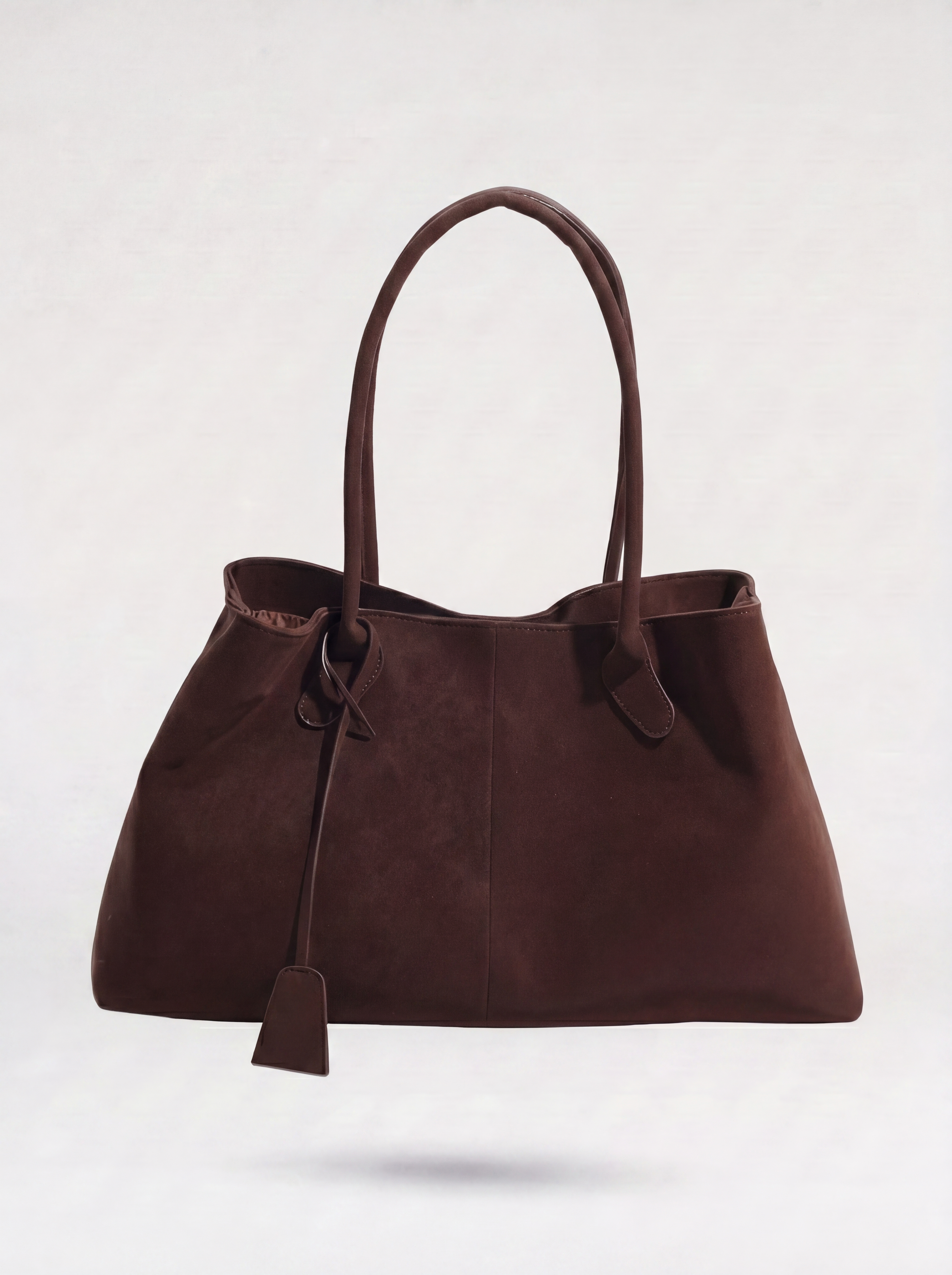 Lea Suede Knot Tote Bag