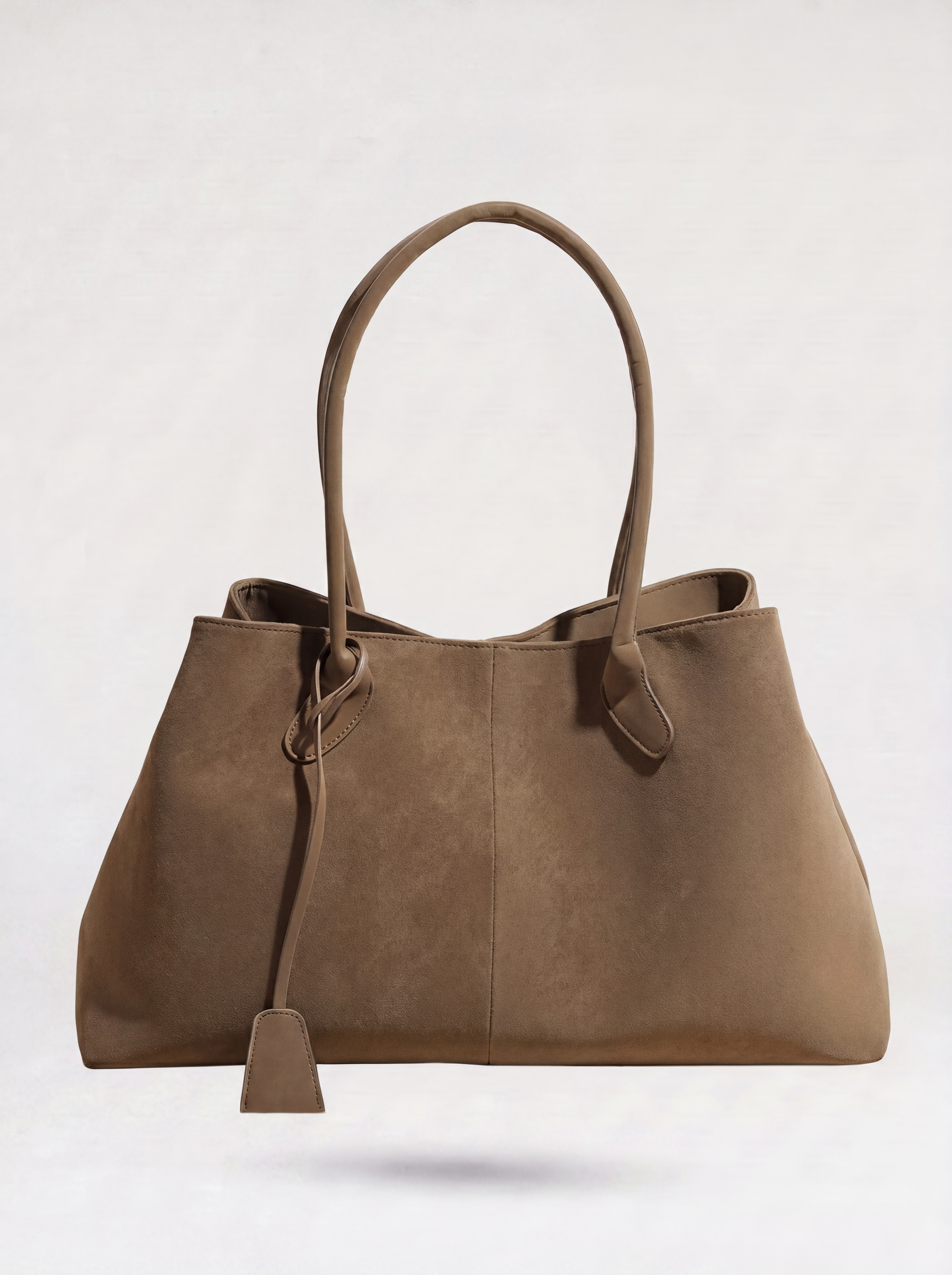 Lea Suede Knot Tote Bag