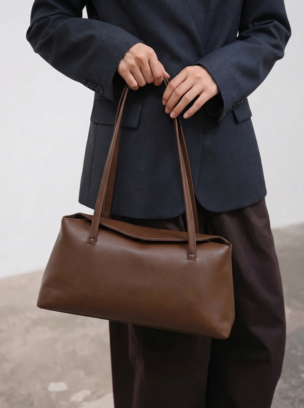 Ivy Structured Shoulder Bag