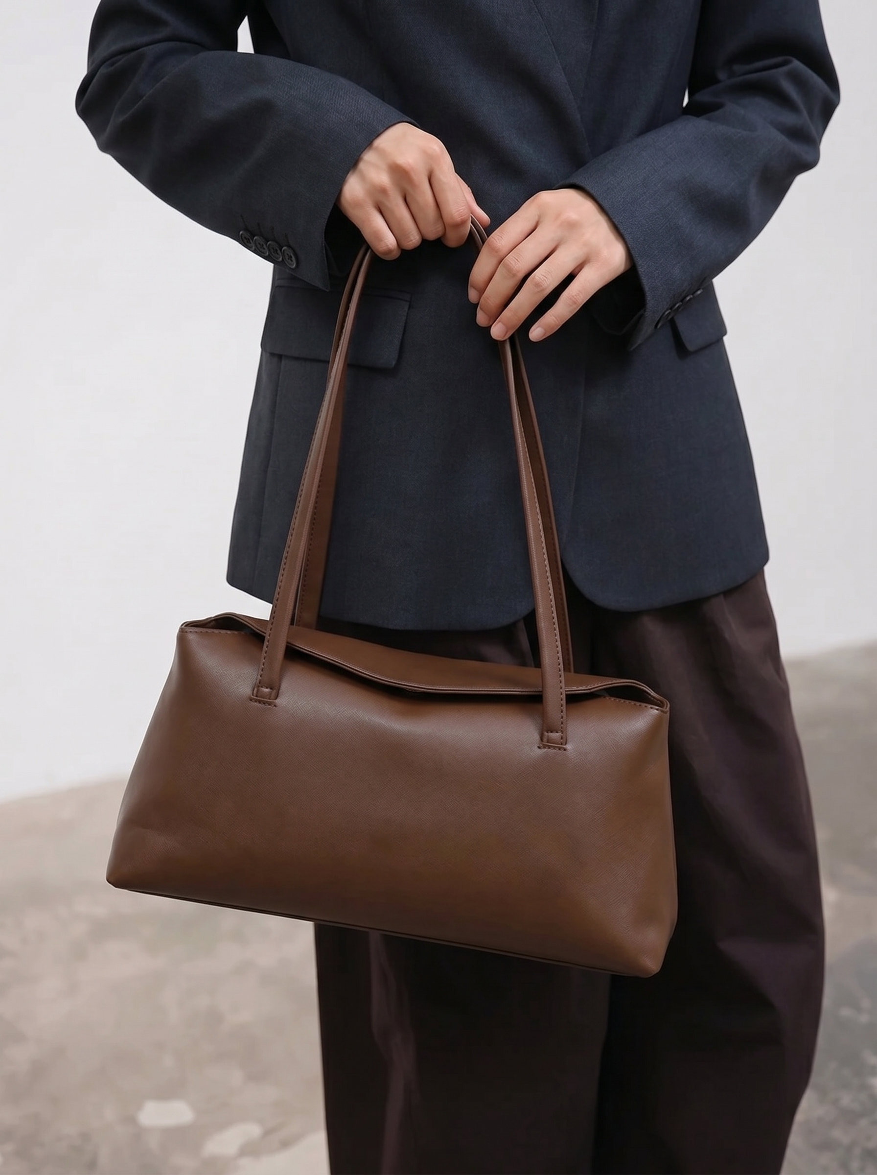 Ivy Structured Shoulder Bag