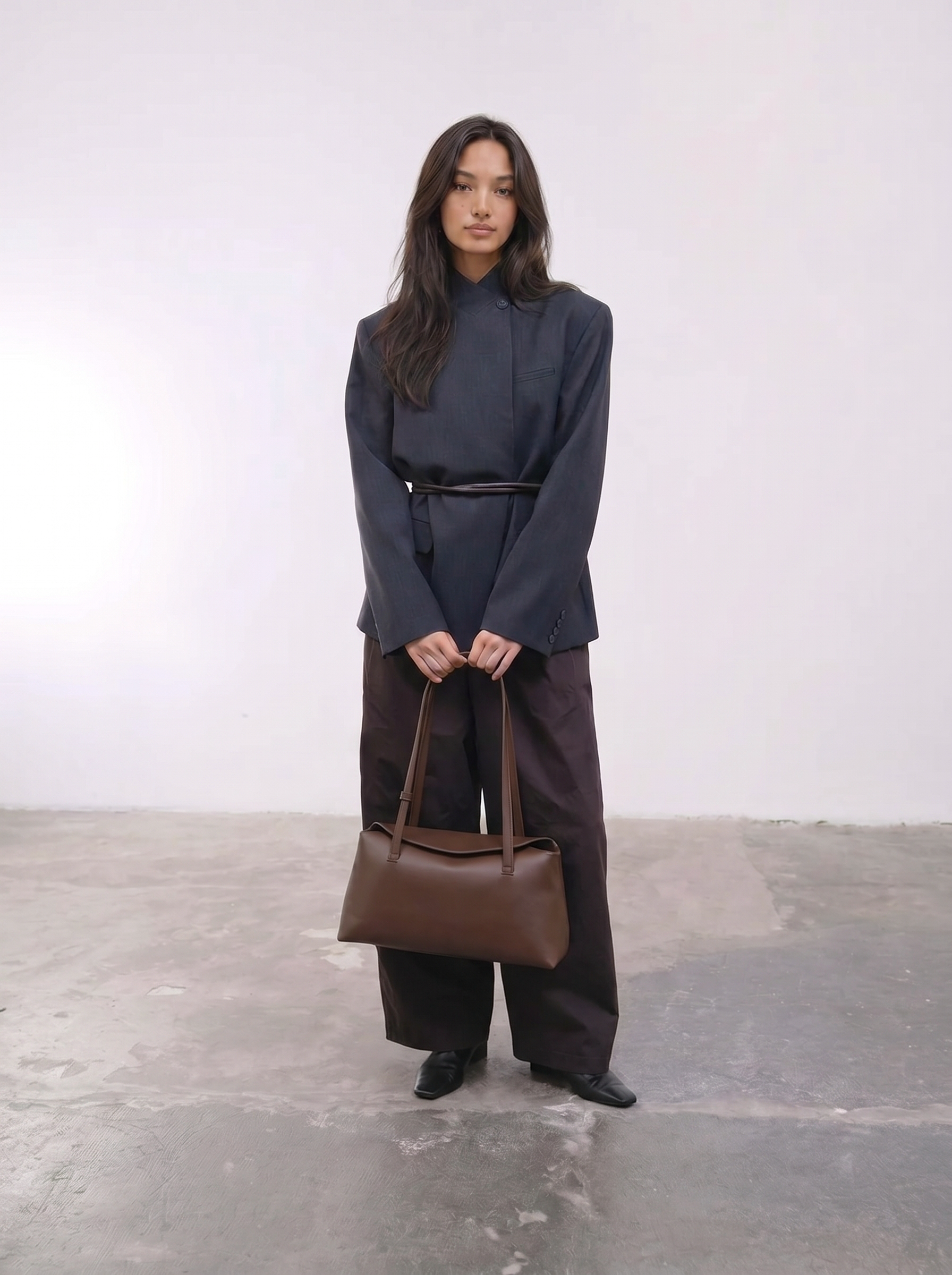 Ivy Structured Shoulder Bag